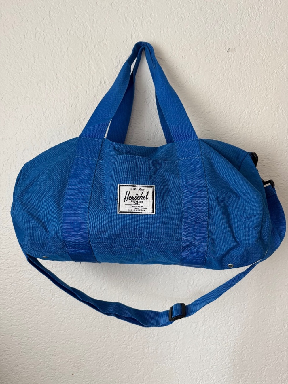 Herschel Supply Co. Cobalt Blue Travel/Duffle Bag